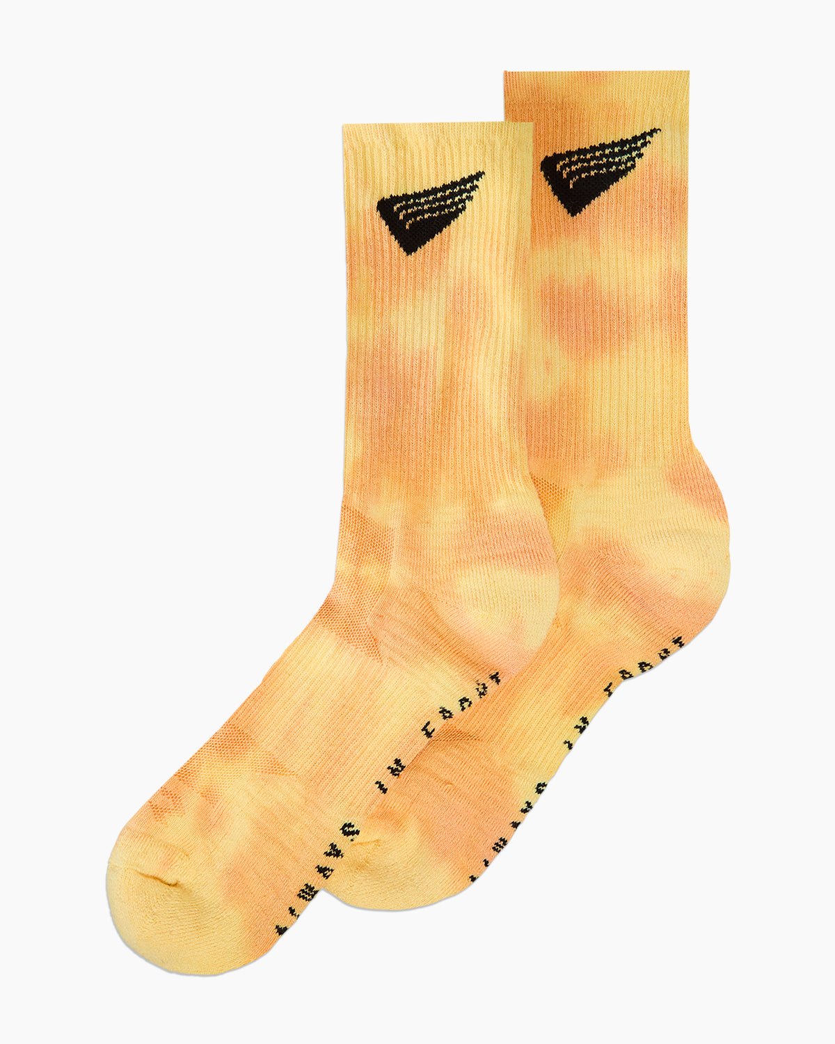 TYR Ethos Dyed Crew Socks - Through The Fire