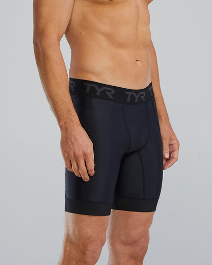 TYR Men's Compression Short - Solid