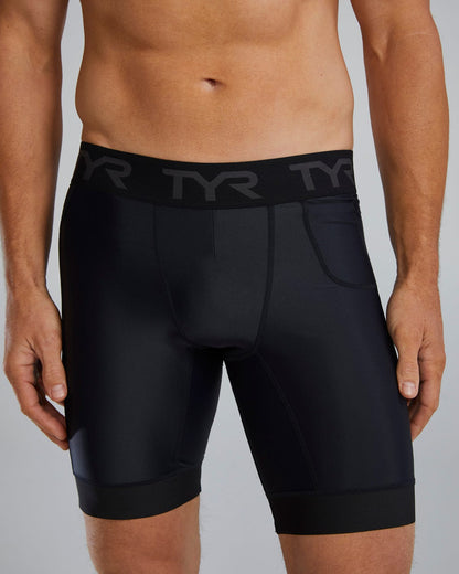 TYR Men's Compression Short - Solid