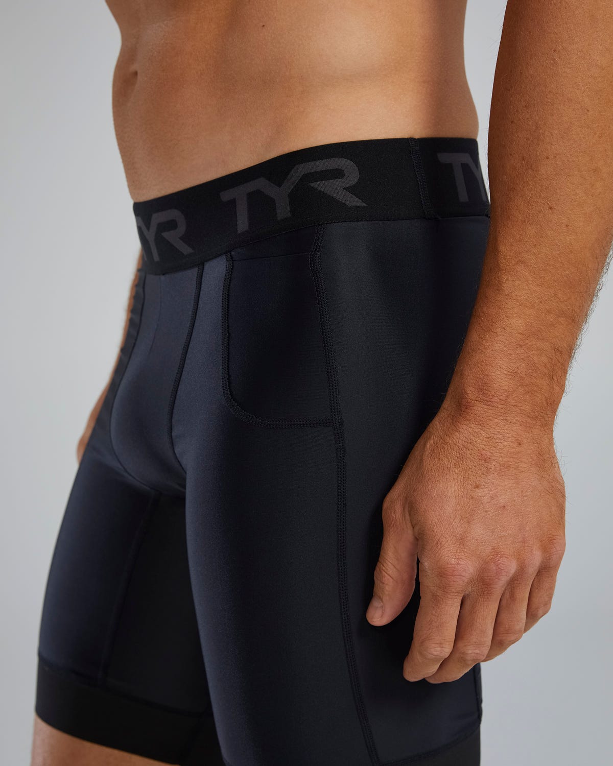 TYR Men's Compression Short - Solid