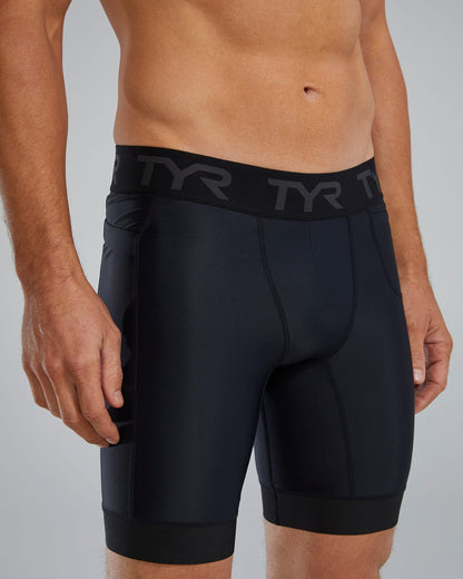TYR Men's Compression Short - Solid
