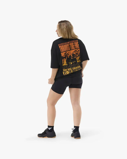 TYR Women's Medium Weight Tee - Through The Fire