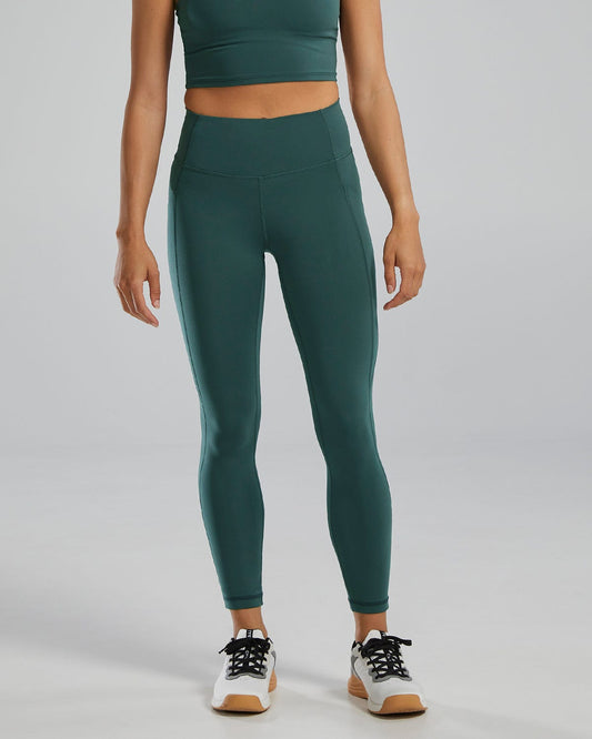 TYR Joule Elite® Women's High-Rise 25" Pocket Leggings - Solid