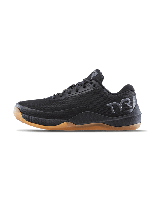 TYR Men's Wide CXT-2 Elite Carbon Trainer - Black Gum