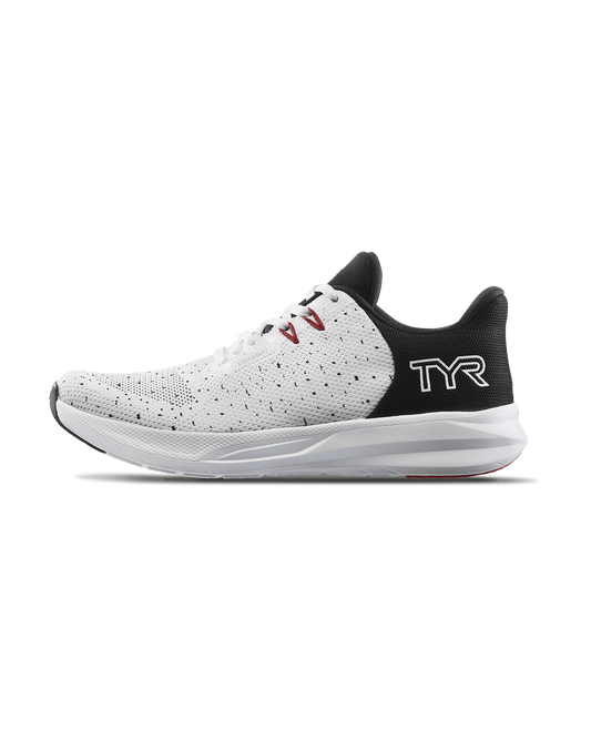 TYR Men's Techknit RNR-1 Trainer - White/Black | TYR