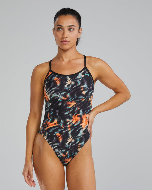TYR Women's Durafast Elite Crosscutfit Swimsuit - Validus