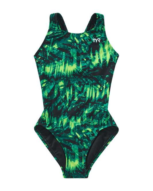 TYR Youth Girl's Durafast Lite MaxFit - Seismo