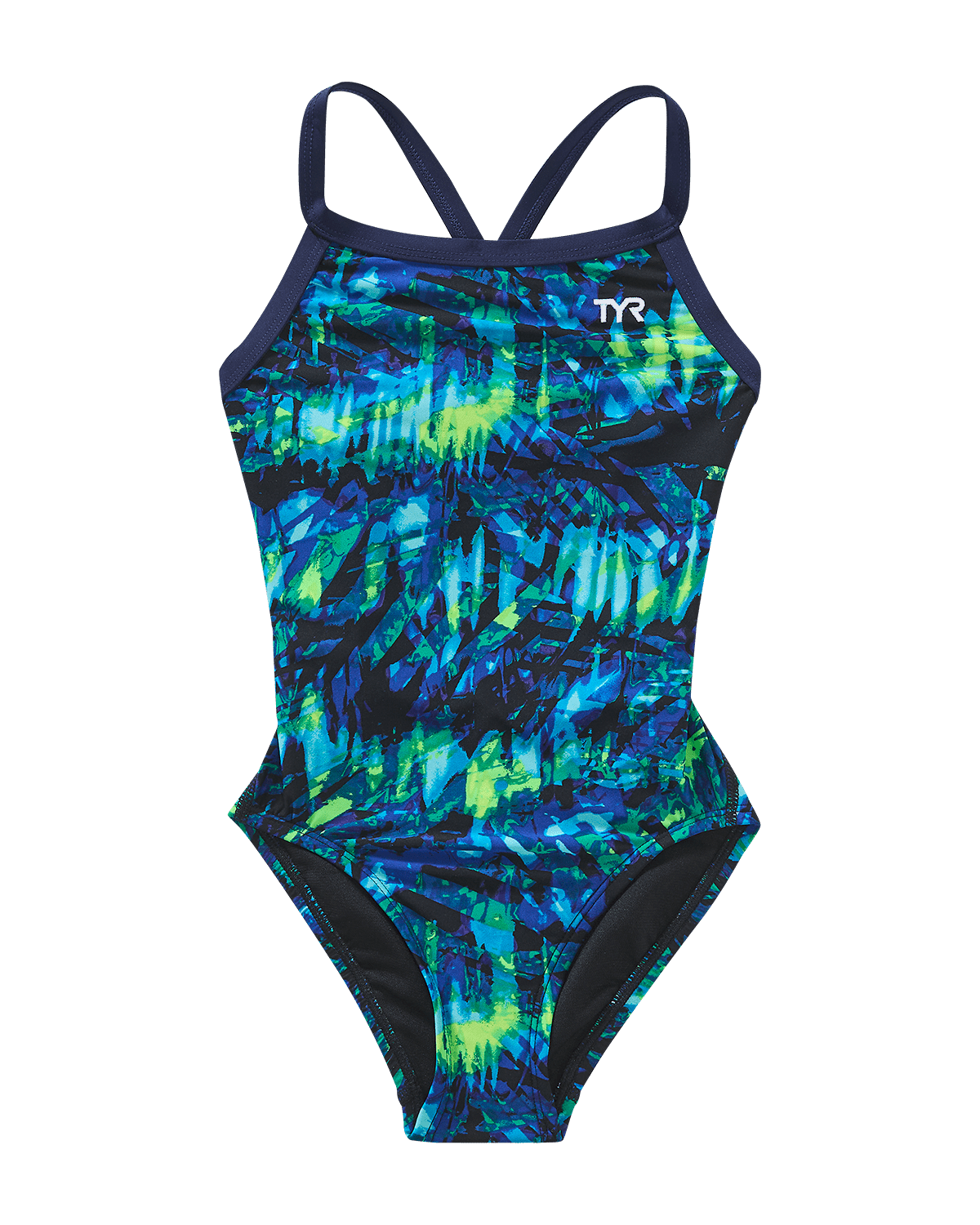 TYR Youth Girl's Durafast Lite DiamondFit - Seismo