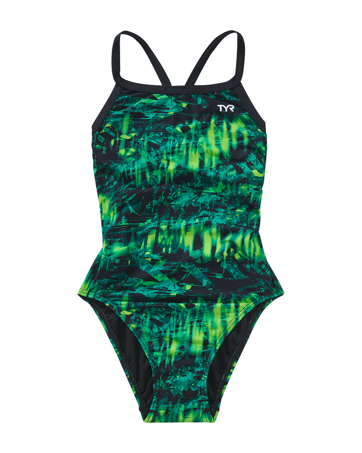 TYR Youth Girl's Durafast Lite DiamondFit - Seismo