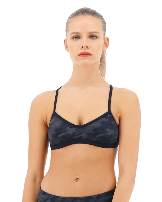 TYR Durafast Elite® Women's MojaveTieback Top - Blackout Camo